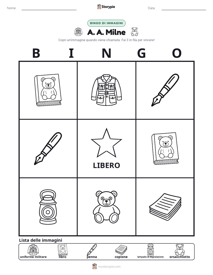 Bingo delle Immagini