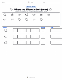 Where the Sidewalk Ends (book) printable worksheet preview