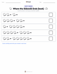 Where the Sidewalk Ends (book) printable worksheet preview