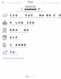 Podgląd drukowalnego arkusza ćwiczeń Çatalhöyük