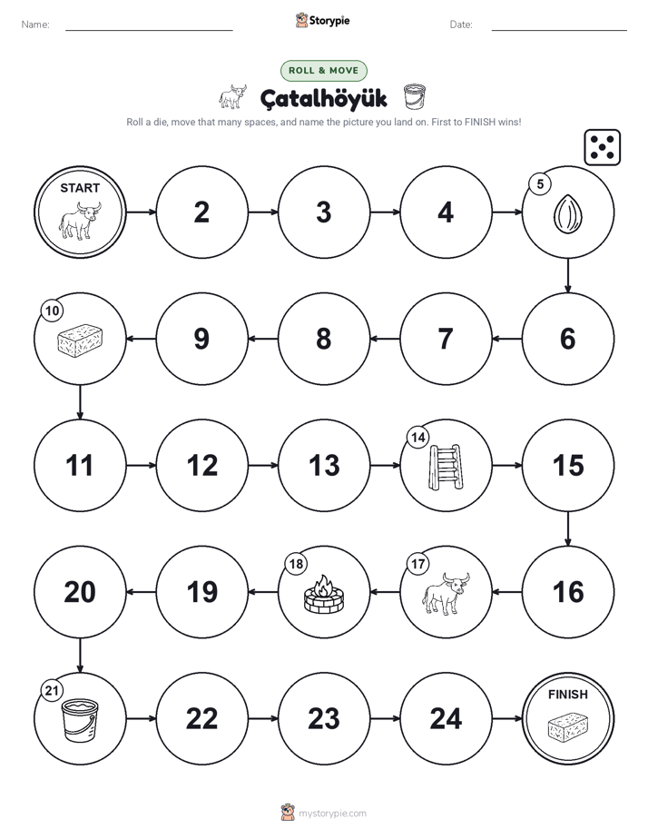 Roll & Move Game