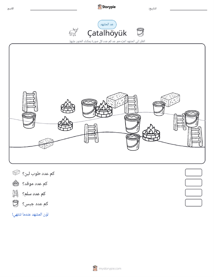 مشهد العد