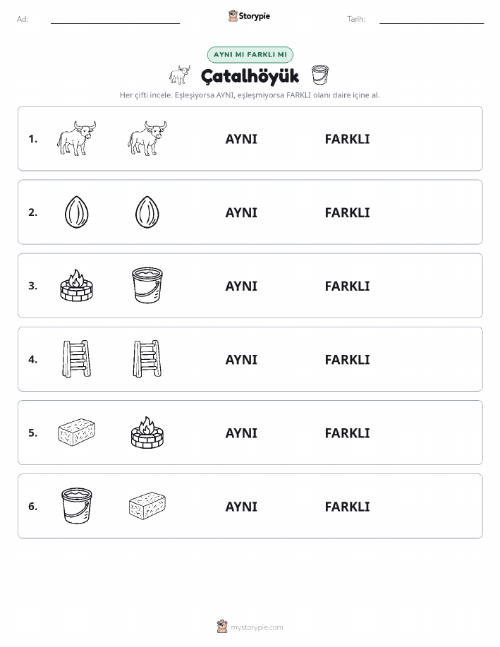 Aynı mı Farklı mı