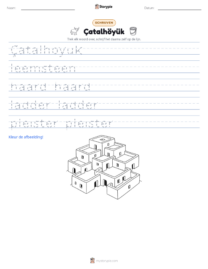 Schrijf Oefening