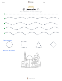 Anatolia printable worksheet preview