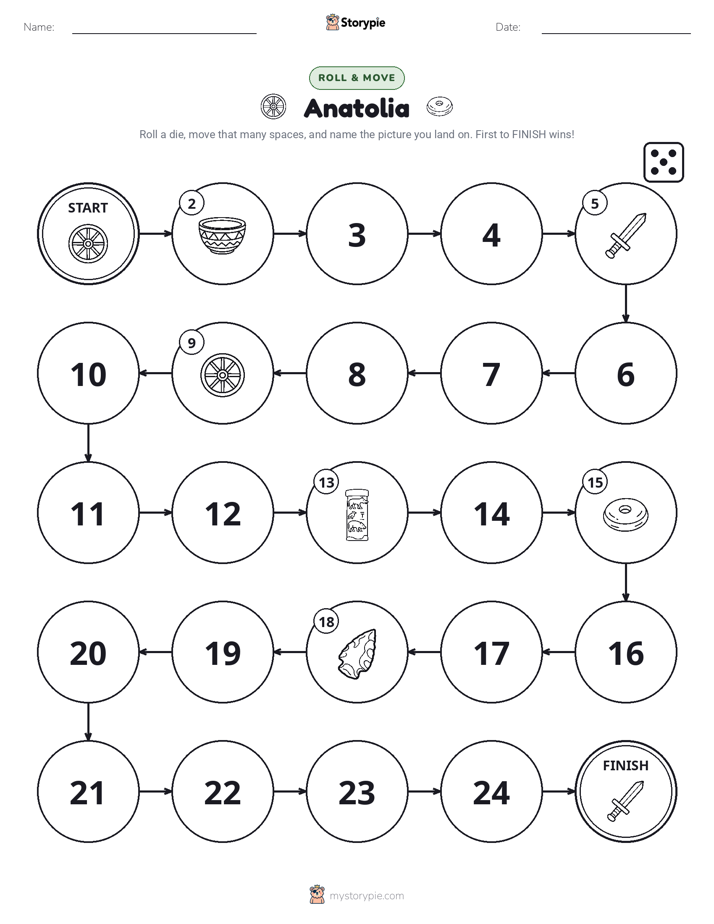 Roll & Move Game