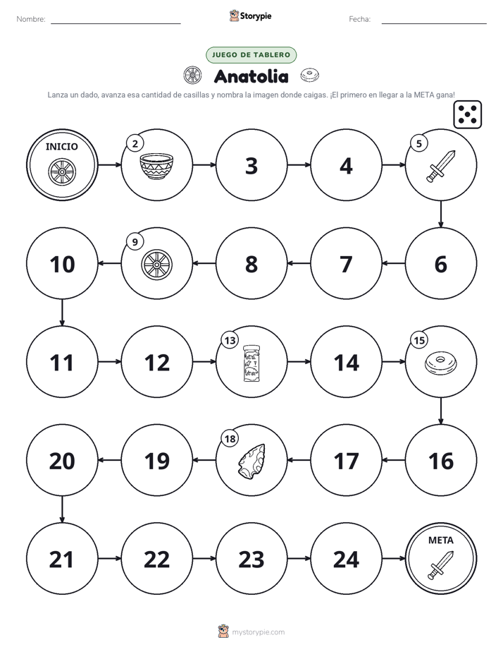 Juego de Rueda y Avanza