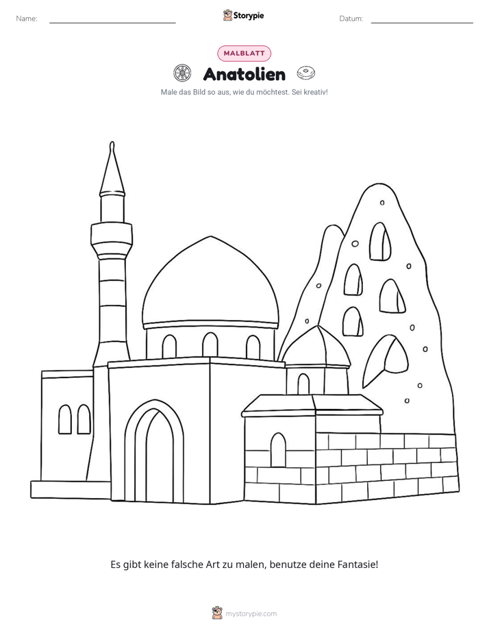 Ausmalseite