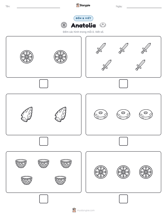 Đếm & Viết