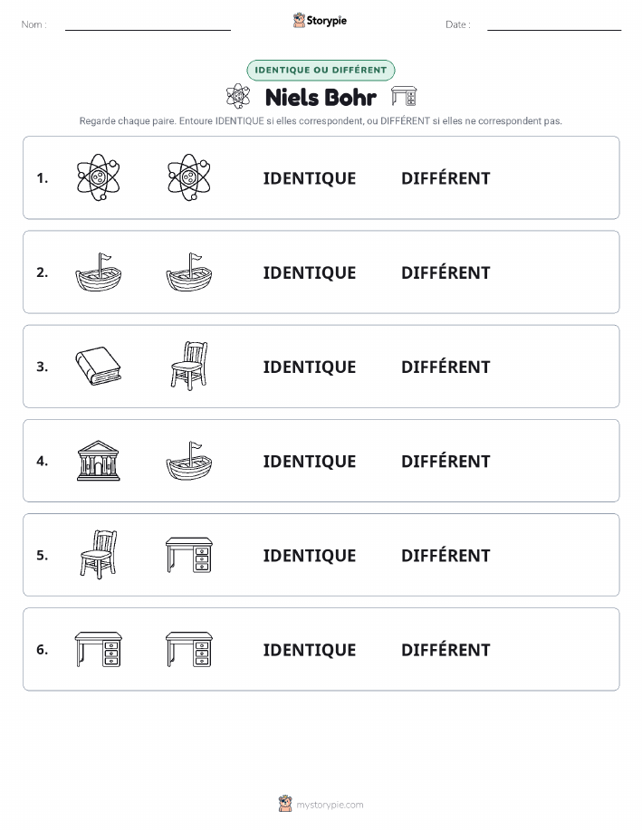 Identique ou Différent