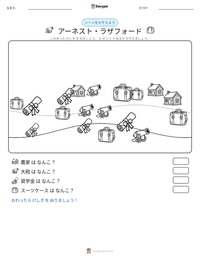 アーネスト・ラザフォード の印刷可能ワークシートプレビュー