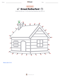 Ernest Rutherford printable worksheet preview