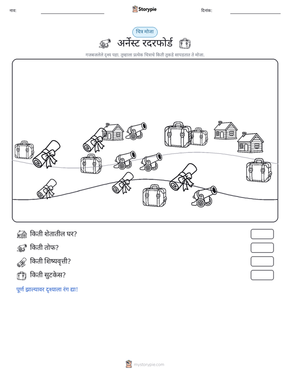 गणना दृश्य