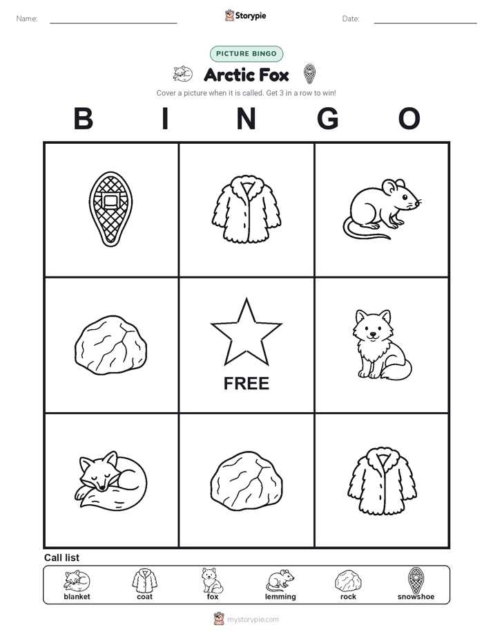 Picture Bingo