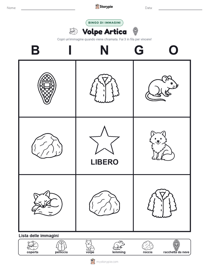 Bingo delle Immagini