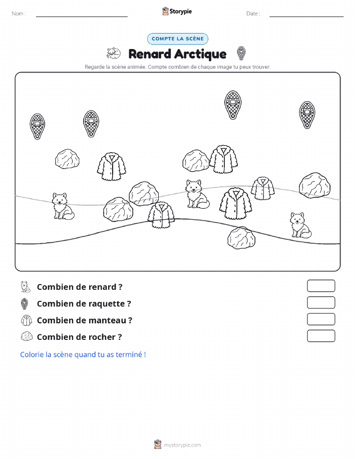 Scène de Comptage