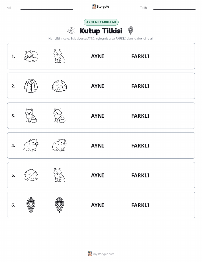 Aynı mı Farklı mı