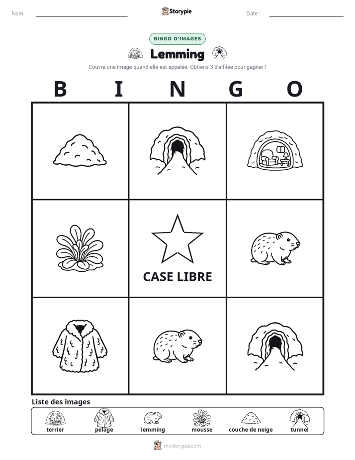 Bingo d'Images