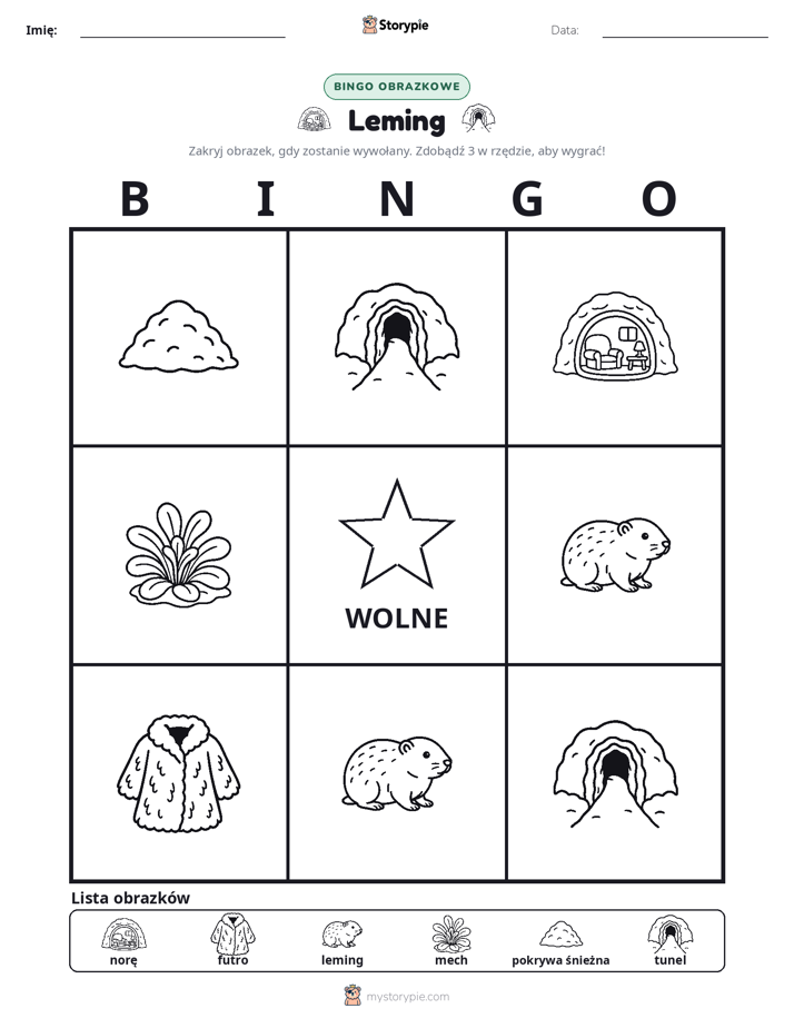 Bingo obrazkowe