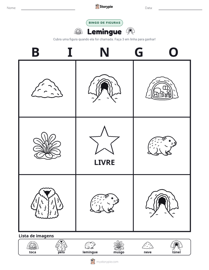 Bingo de Imagens