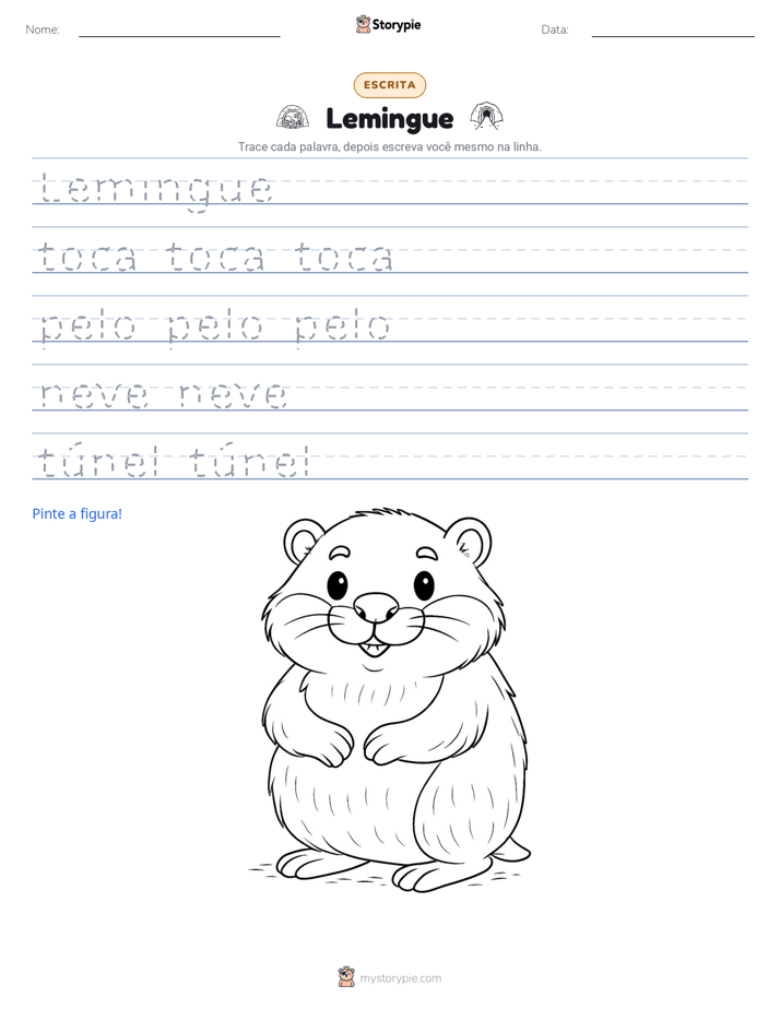 Prática de Escrita