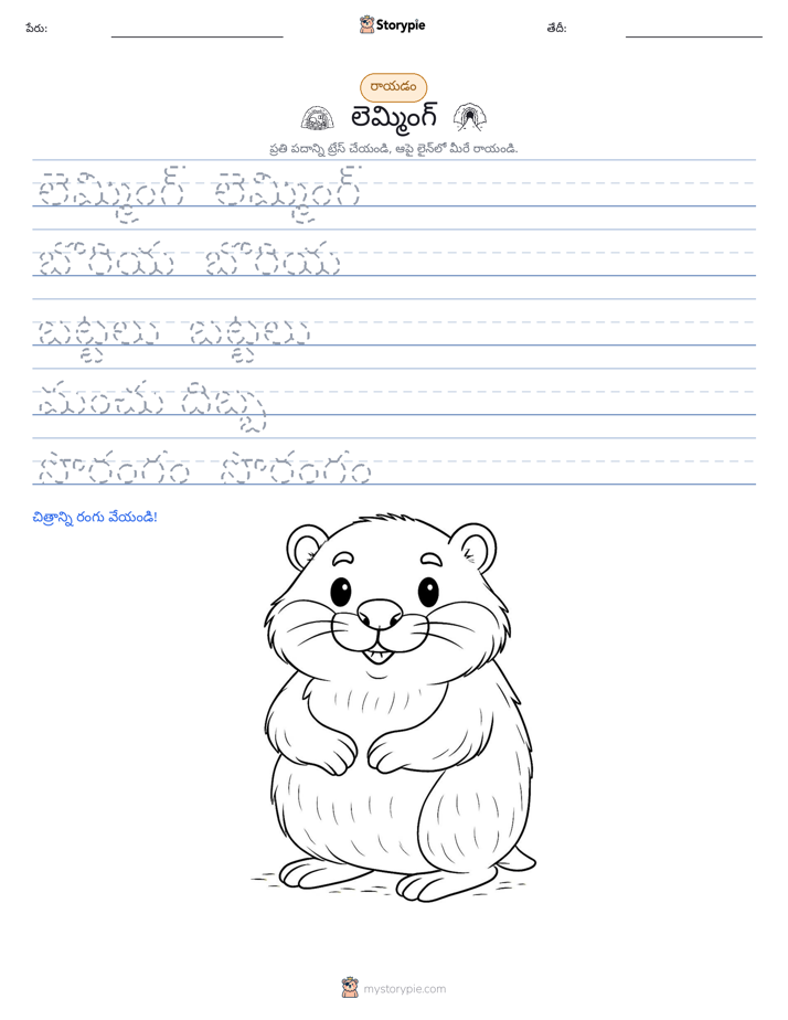రాయడం సాధన