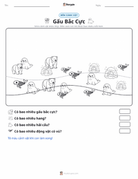Xem trước tài liệu in sẵn Gấu Bắc Cực