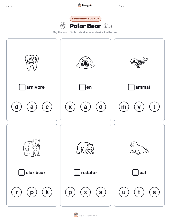 Beginning Sounds