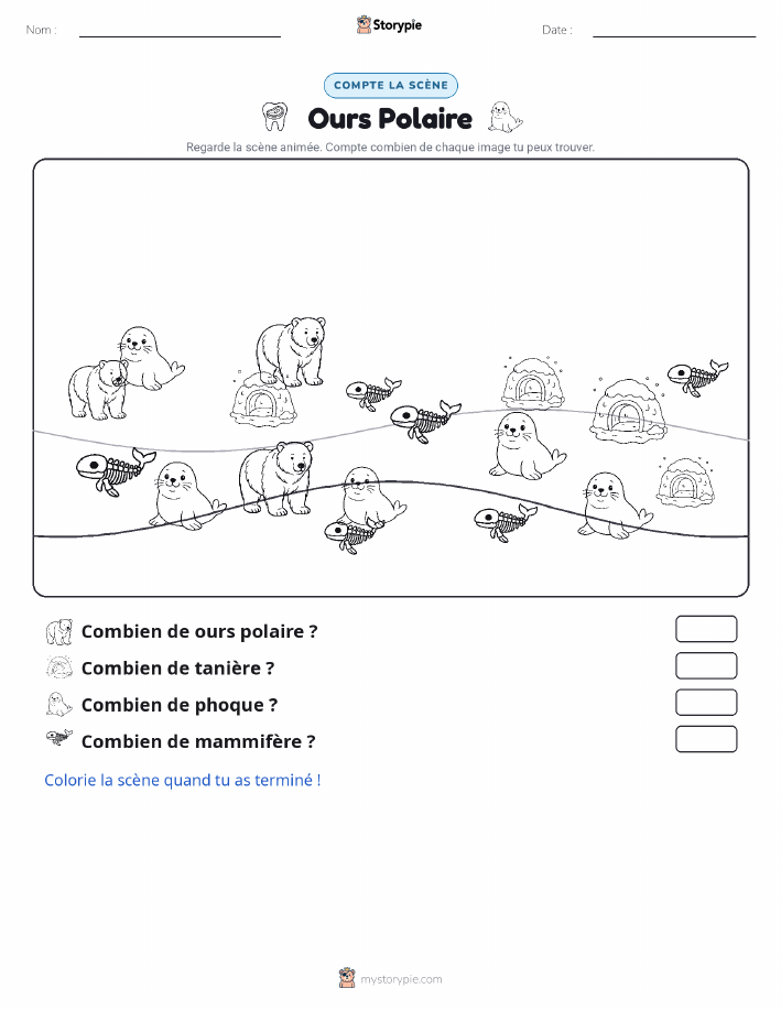 Scène de Comptage