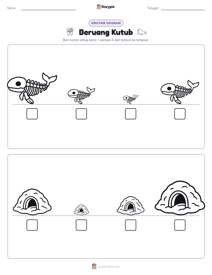 Urutan Ukuran