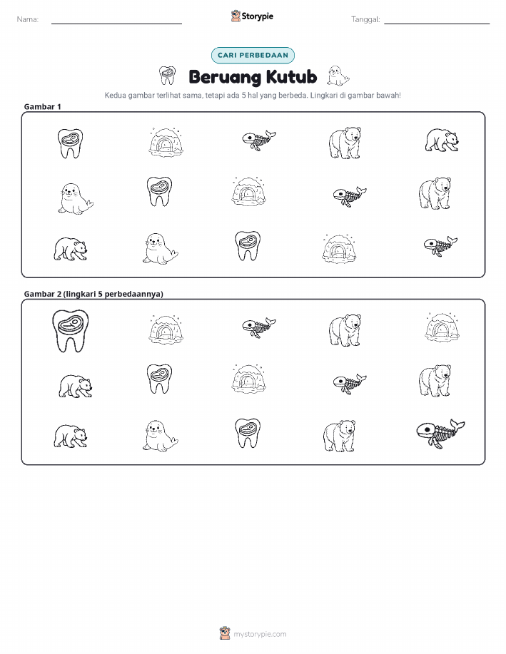Temukan Perbedaannya