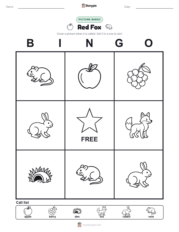 Picture Bingo