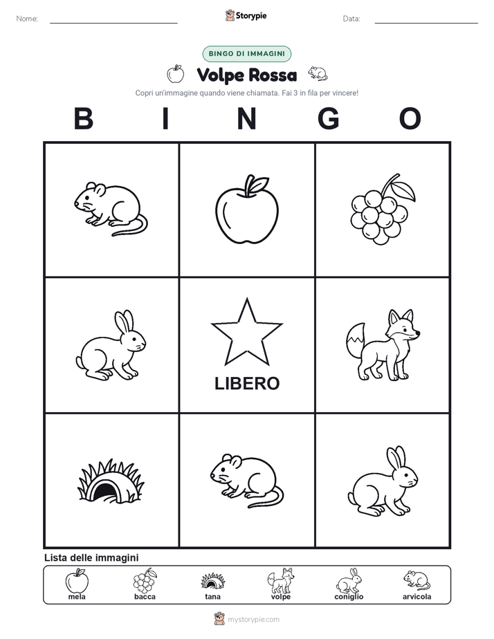 Bingo delle Immagini