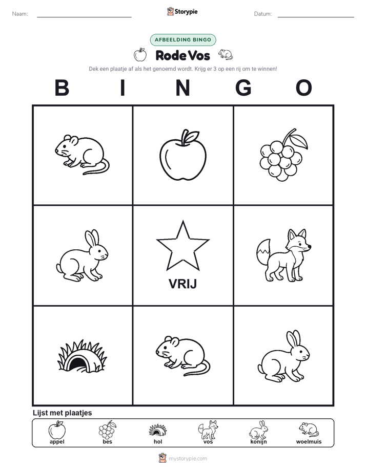Afbeelding Bingo