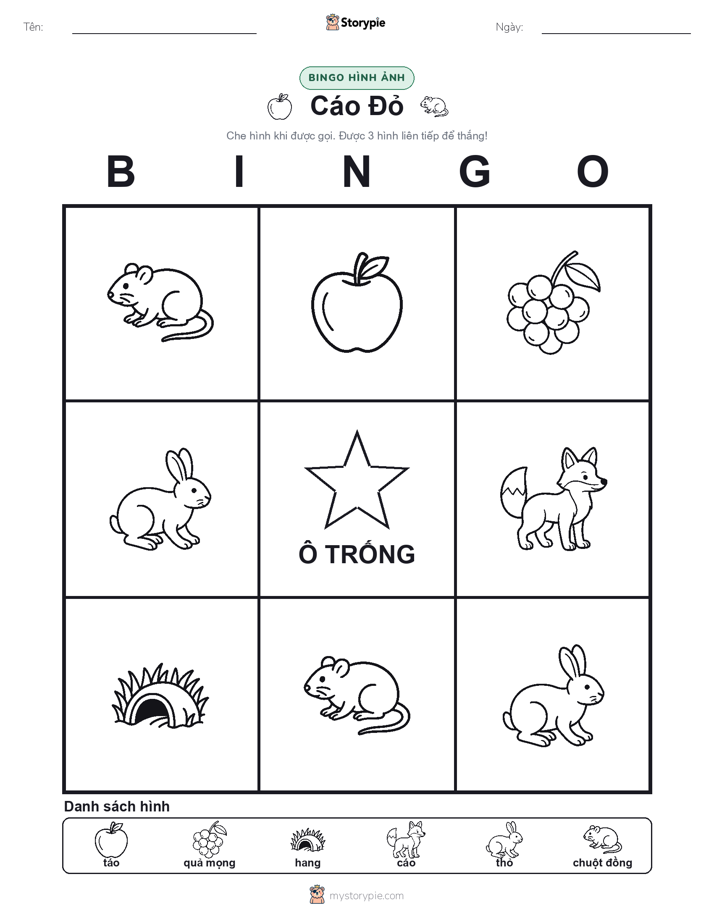Bingo Hình Ảnh