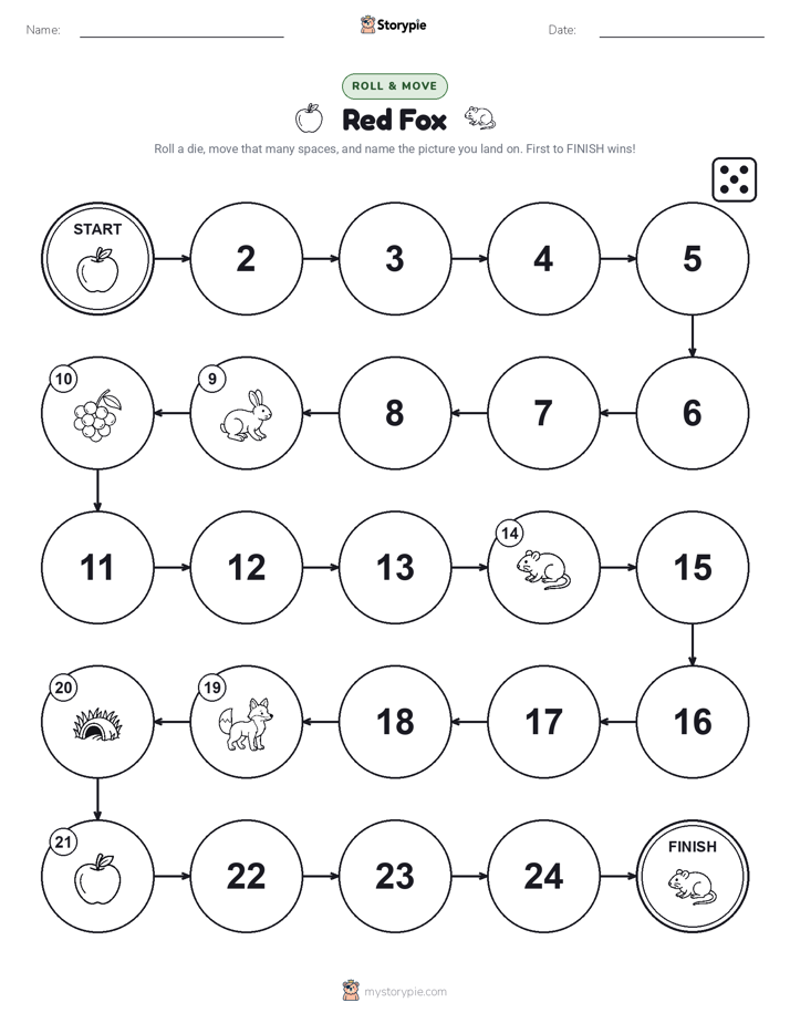 Roll & Move Game