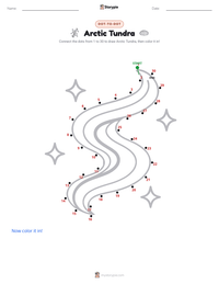 Arctic Tundra printable worksheet preview