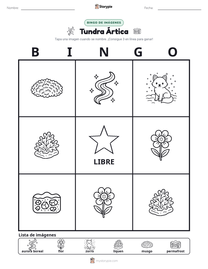 Bingo de Imágenes