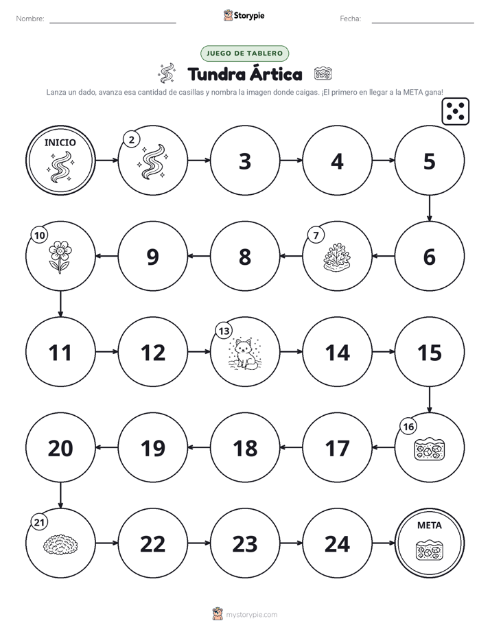 Juego de Rueda y Avanza