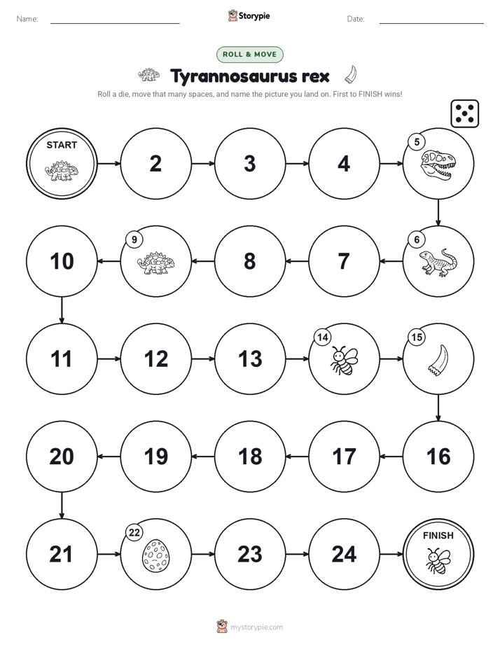 Roll & Move Game