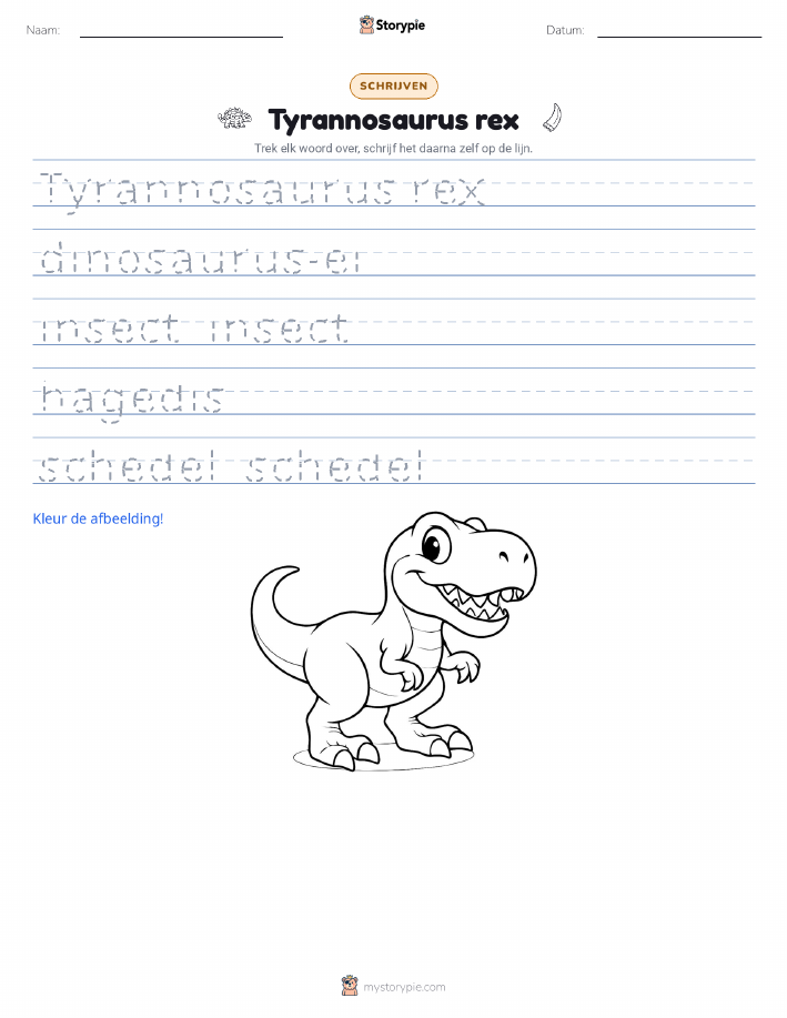 Schrijf Oefening