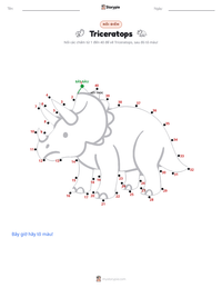 Xem trước tài liệu in sẵn Triceratops