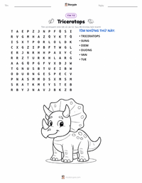 Xem trước tài liệu in sẵn Triceratops
