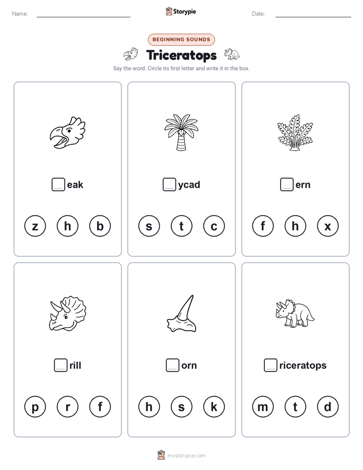 Beginning Sounds