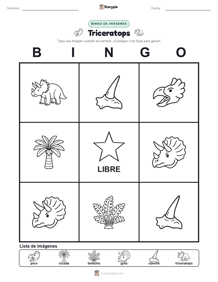 Bingo de Imágenes