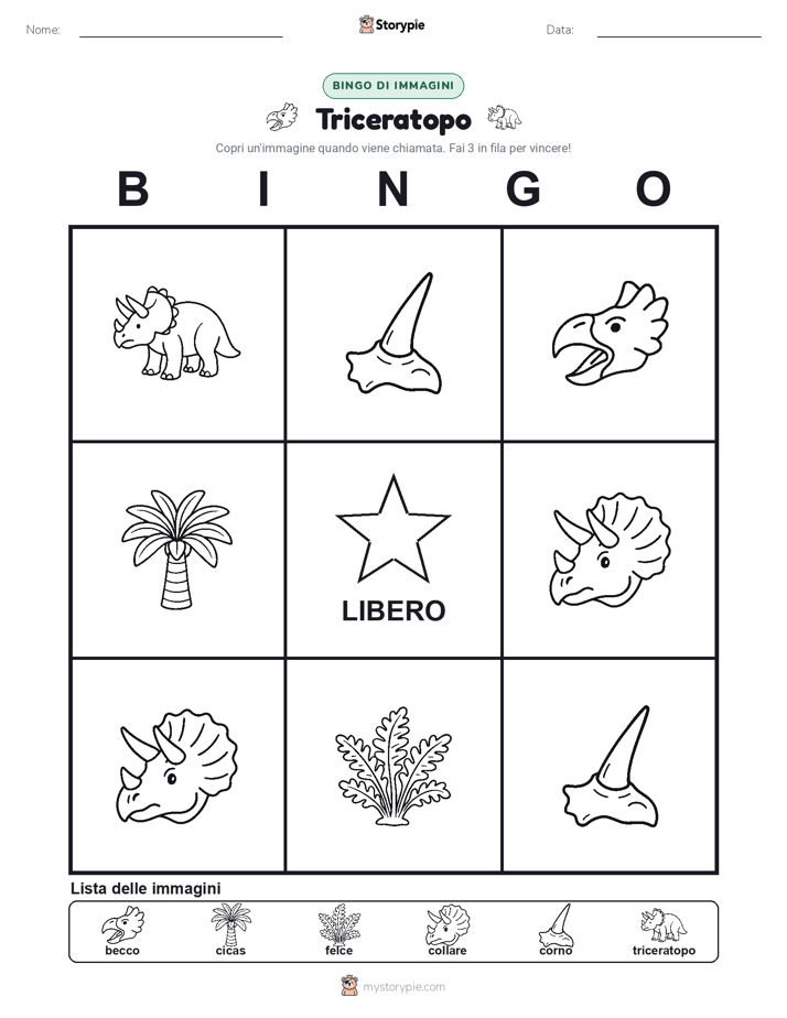 Bingo delle Immagini
