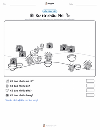 Xem trước tài liệu in sẵn Sư tử châu Phi