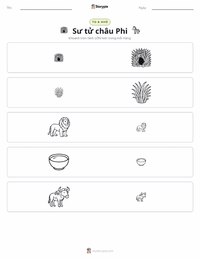 Xem trước tài liệu in sẵn Sư tử châu Phi