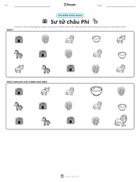 Xem trước tài liệu in sẵn Sư tử châu Phi