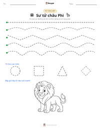 Xem trước tài liệu in sẵn Sư tử châu Phi